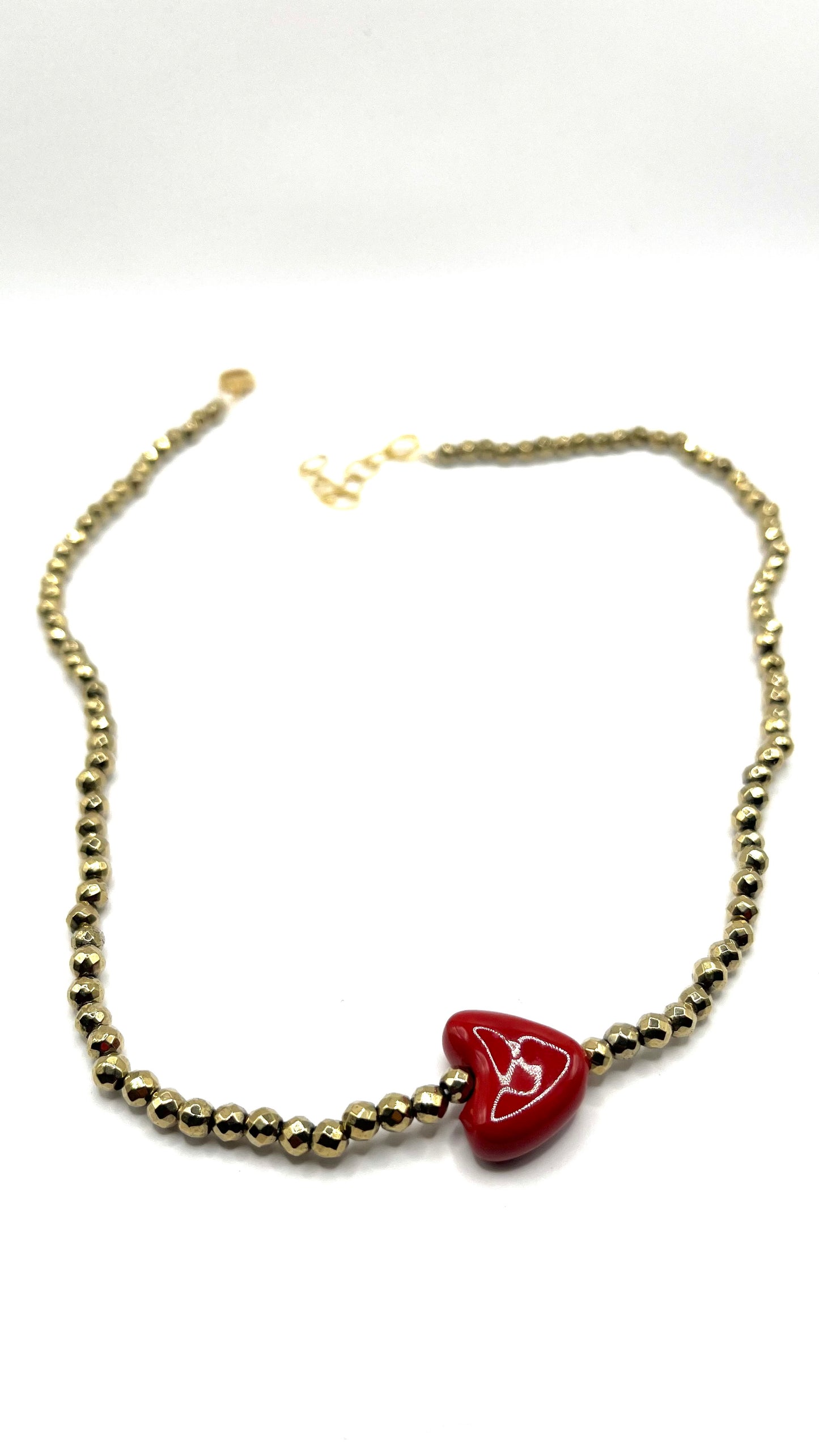 COLLAR PIRITA CON CORAZÓN