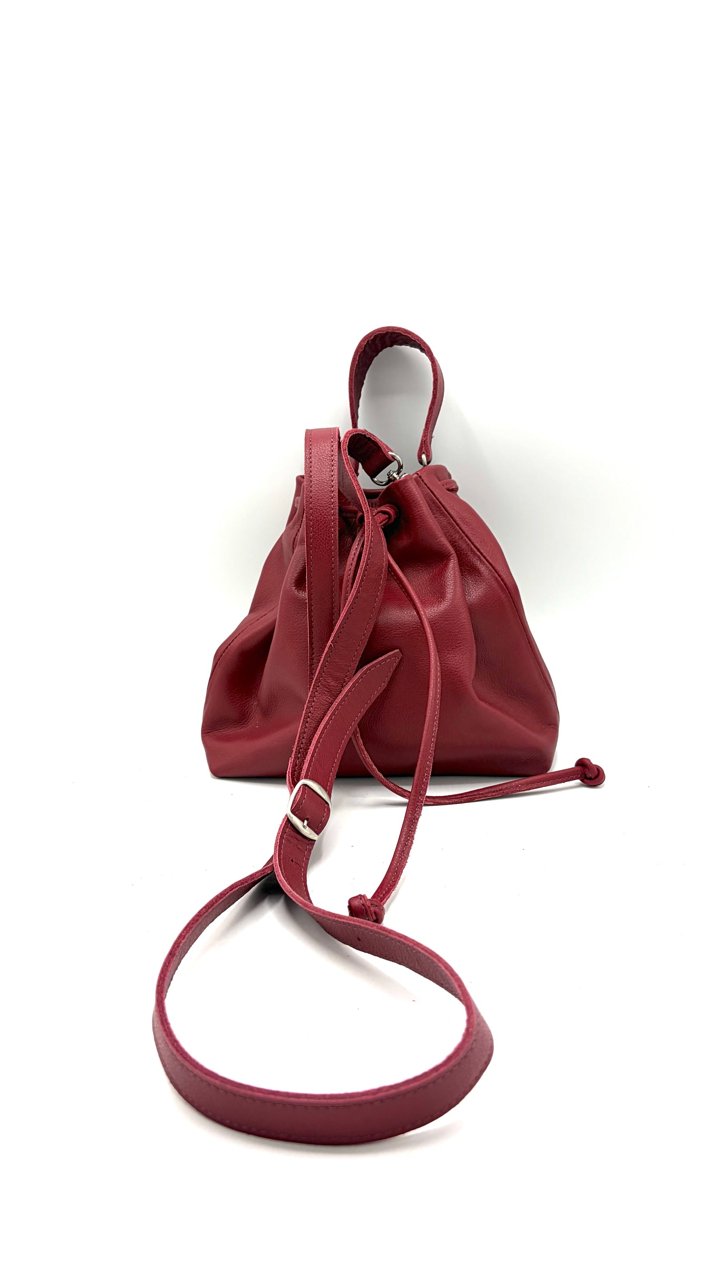 Cartera Mía color rojo italiano