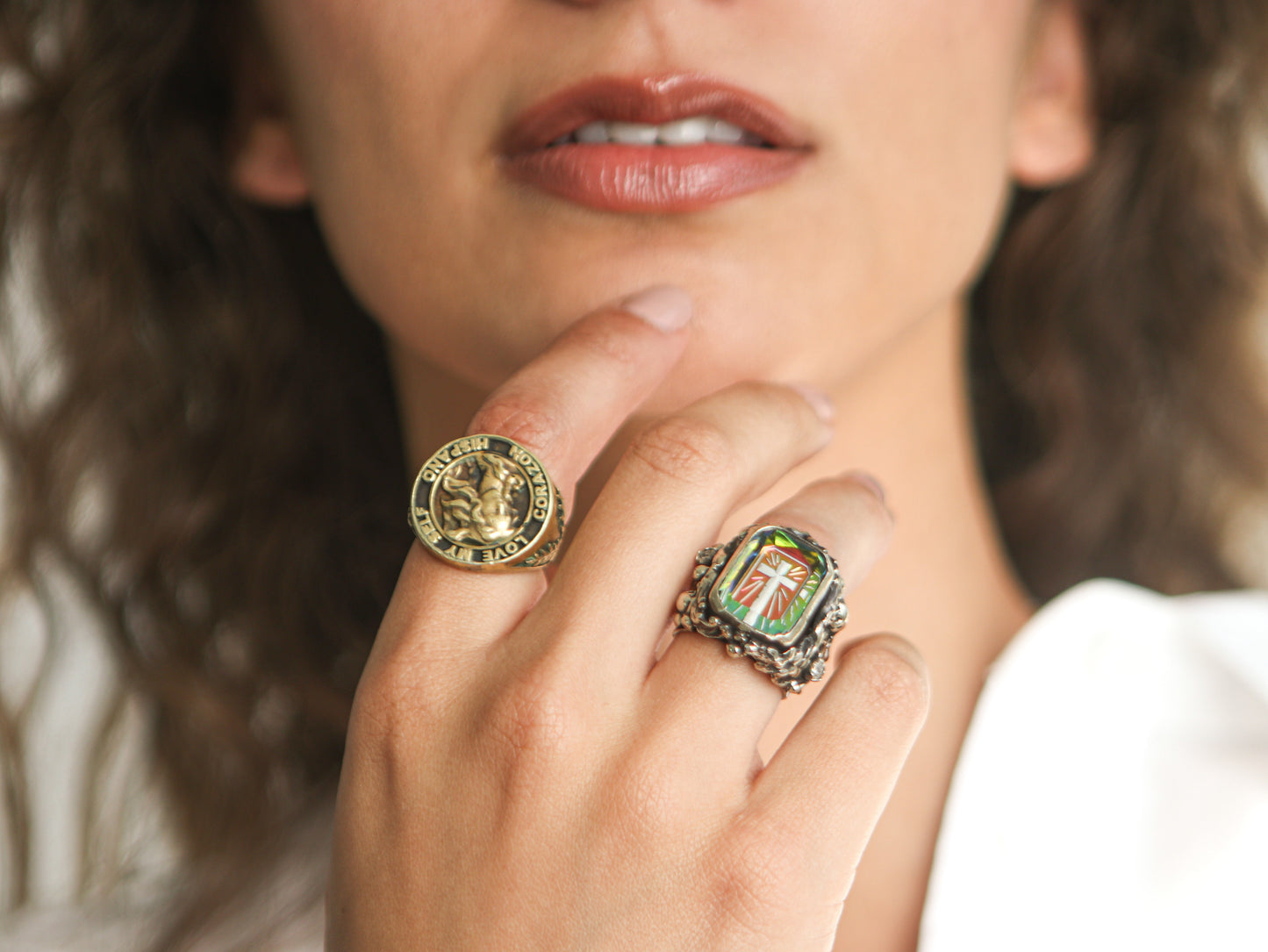 ANILLO TORNASOL CRUZ