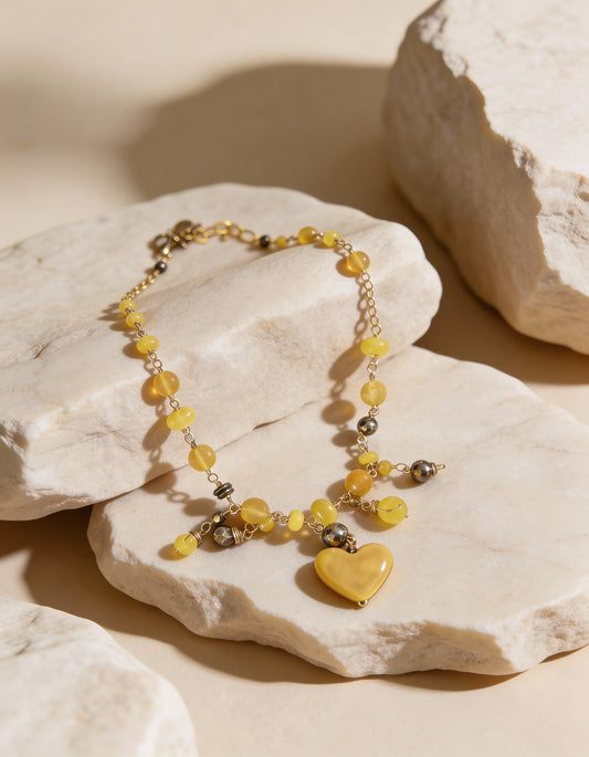 COLLAS PIEDRAS AMARILLAS