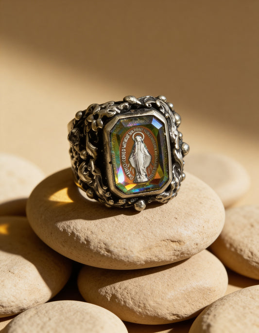 ANILLO TORNASOL VIRGEN