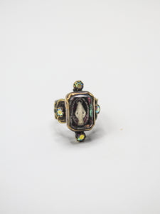 Anillo virgen tornasol