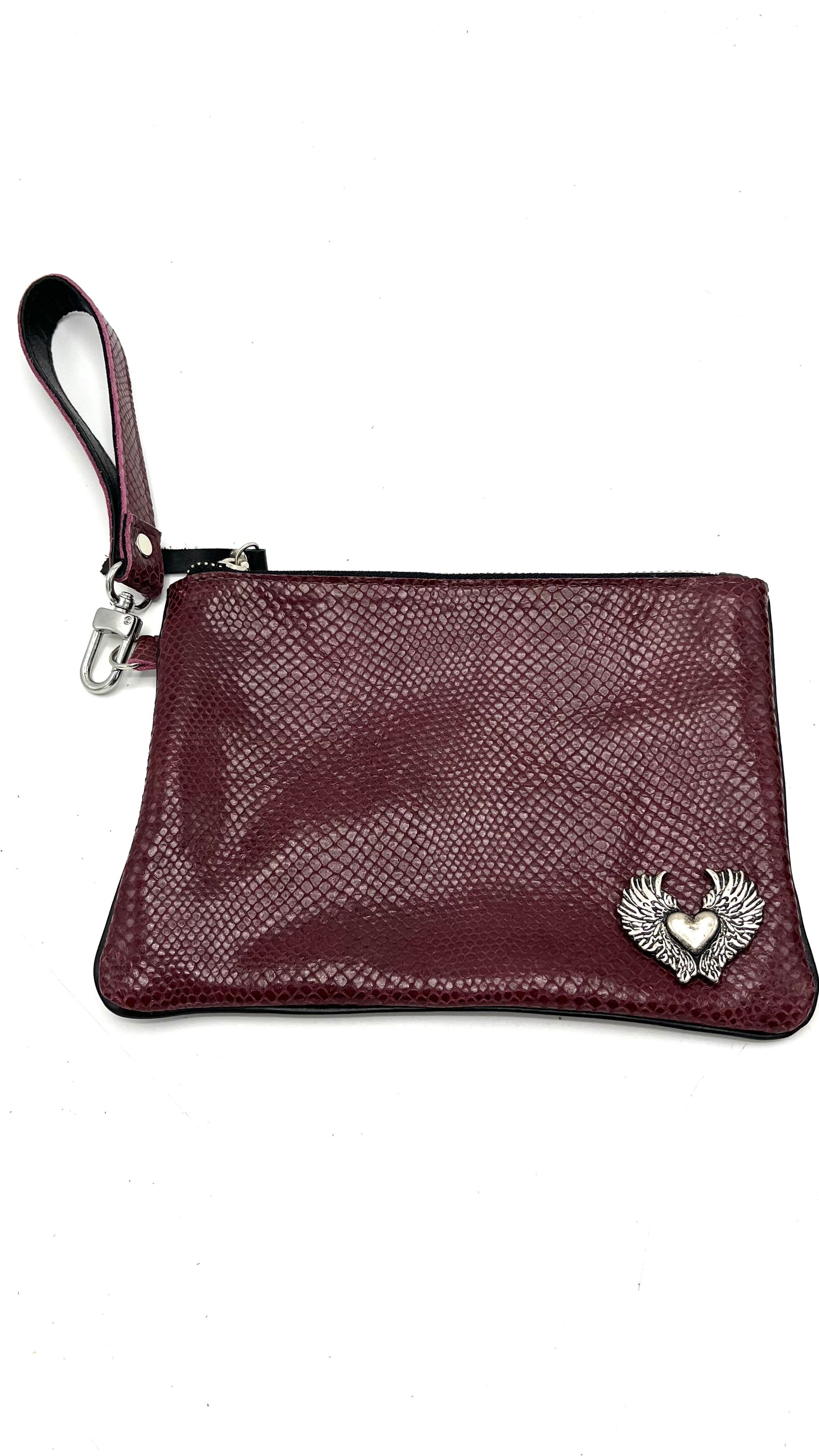 CLUTCH CUERO BURDEO