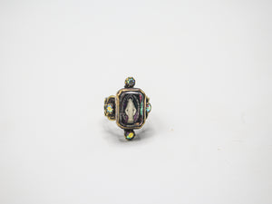 Anillo virgen tornasol