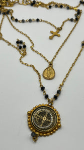 Collar de tres cadenas