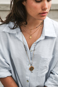 Collar de tres cadenas