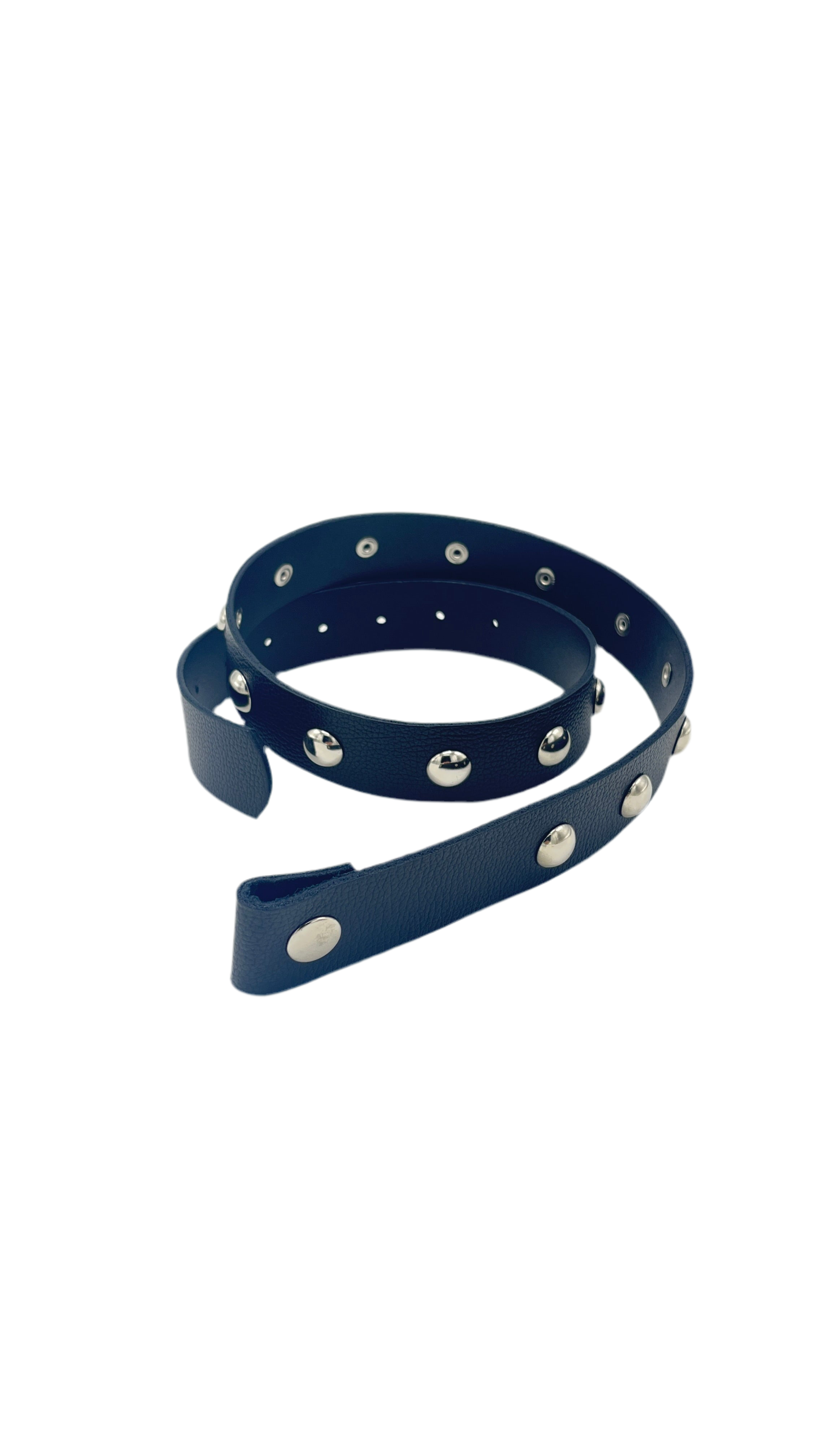 Cinto negro con remaches Bombè Talla S\M