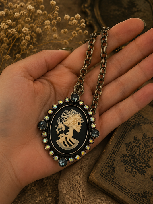 Callar Catrina Bronce y alpaca