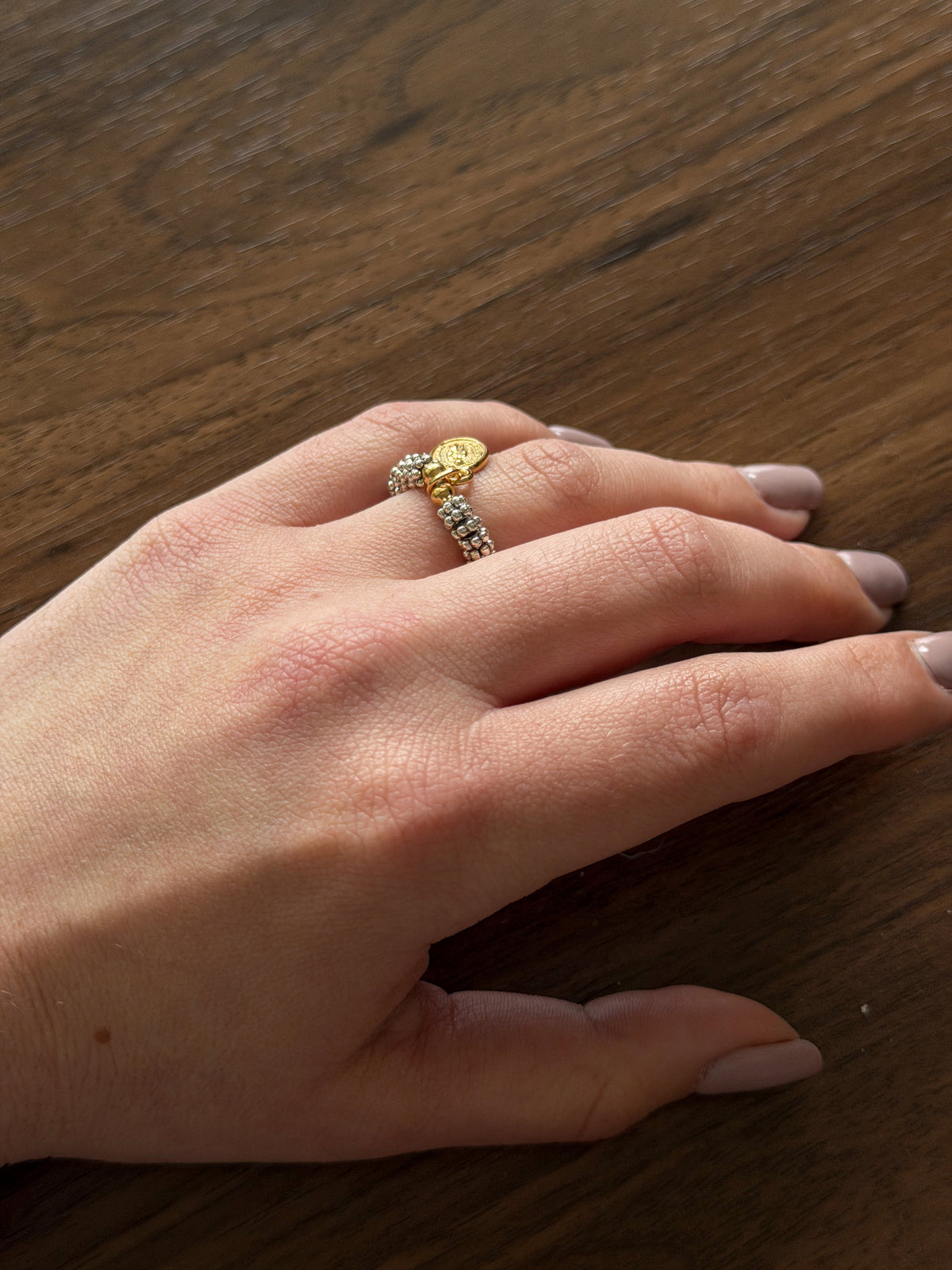 Anillo elasticado Virgen