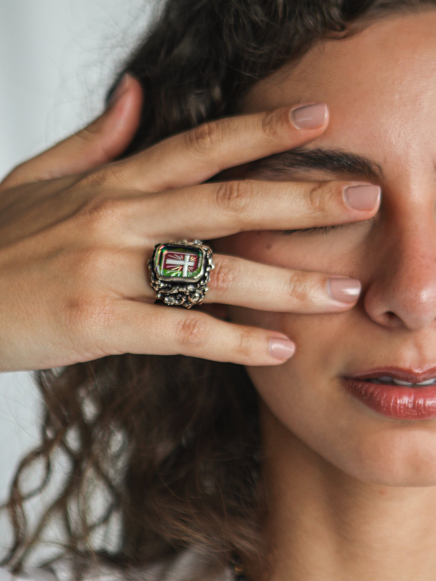 ANILLO TORNASOL CRUZ