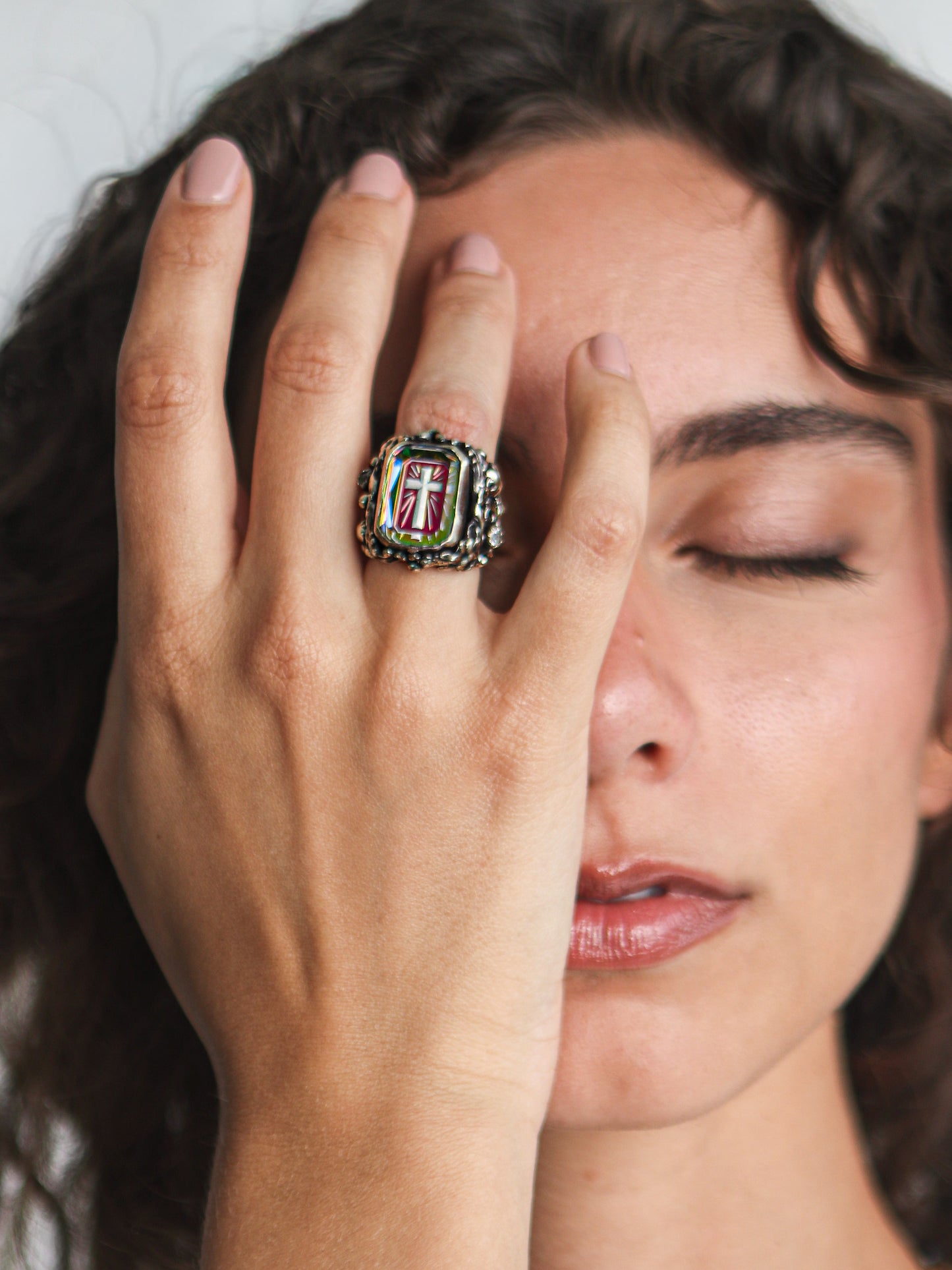 ANILLO TORNASOL CRUZ