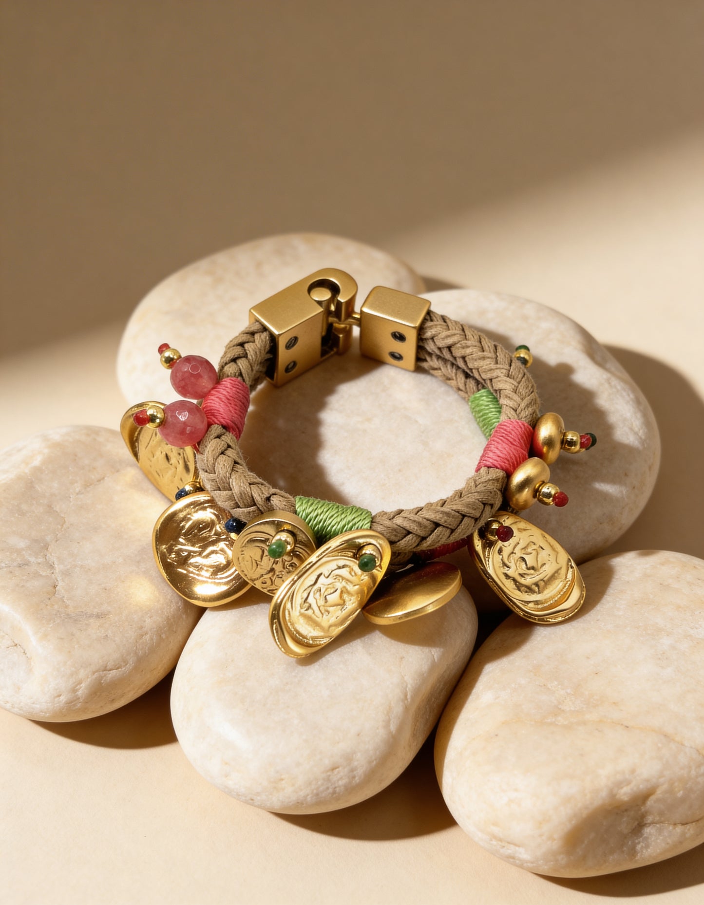 PULSERA DE DIJES ZAMAK 24K