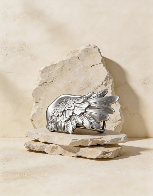 HEBILLA CALIFORNIA PLATA SATINADA