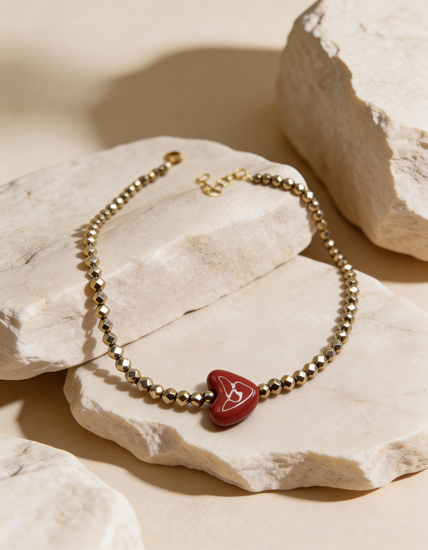 COLLAR PIRITA CON CORAZÓN