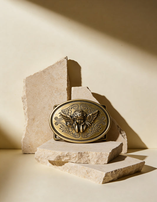 HEBILLA LOS ANGELES PLATA