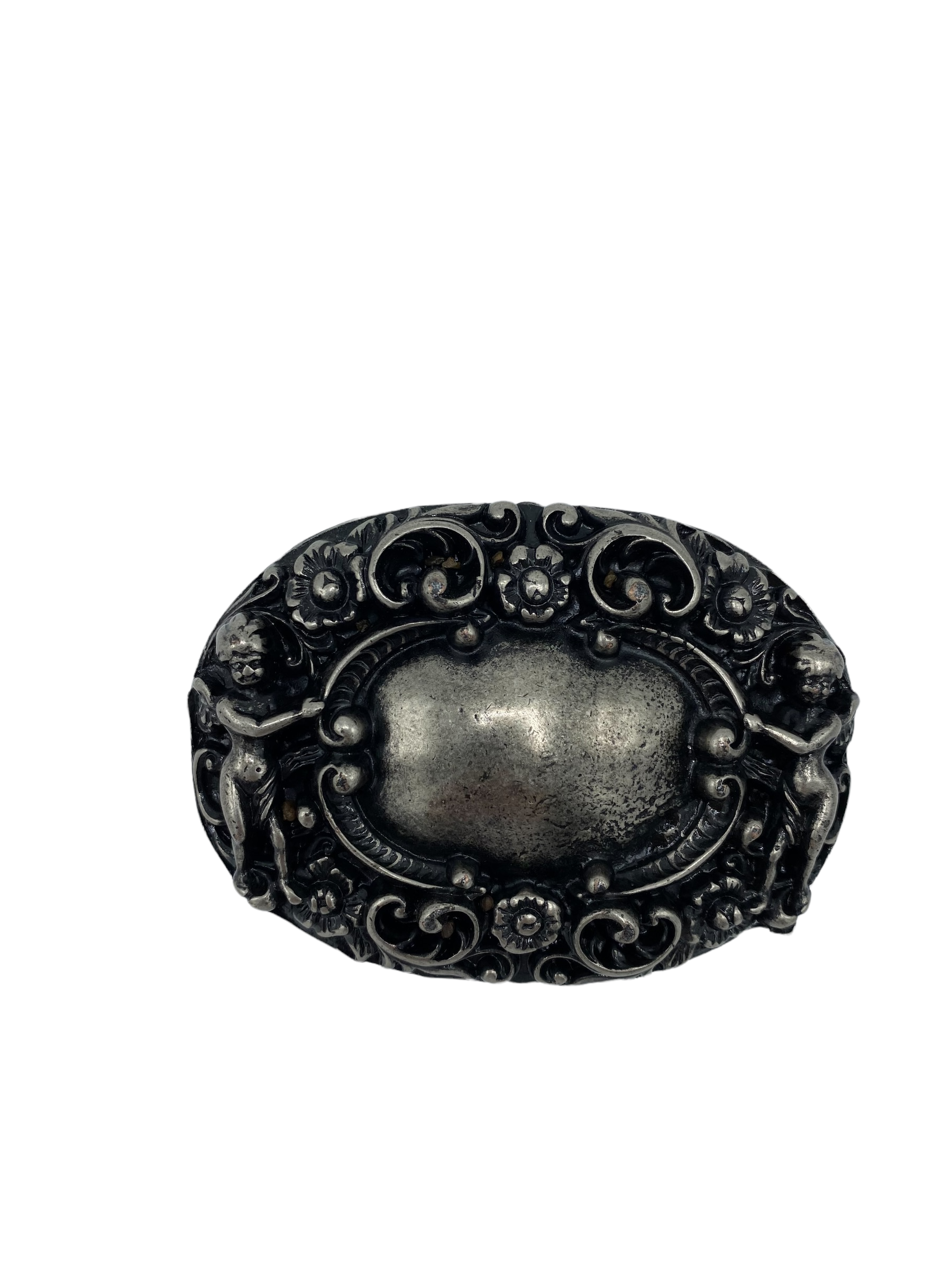 Hebilla  Venecia plata antigua