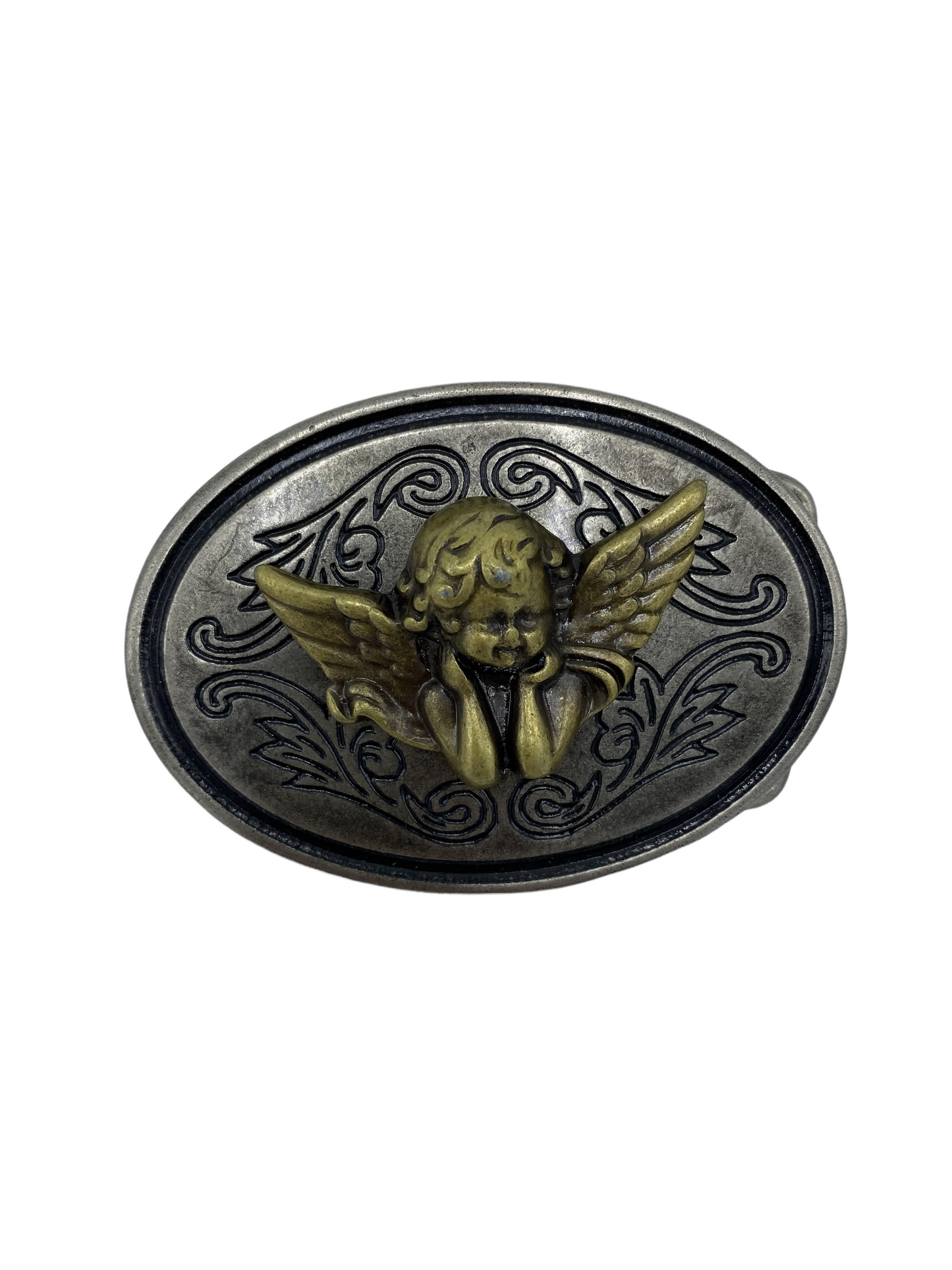 HEBILLA ANGELES BRONCE
